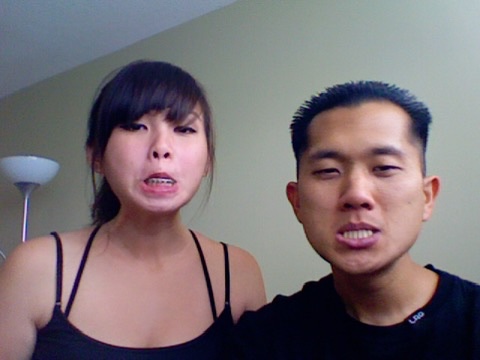 Peter and Lisa in 2010, not long after they started dating