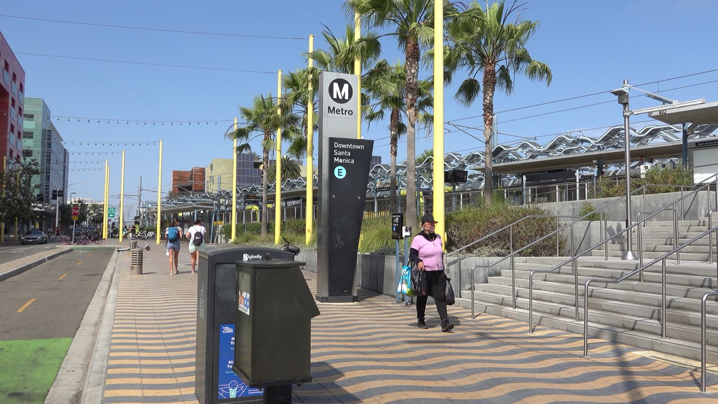 Union Station to Santa Monica, Los Angeles