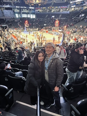 Peter and Lisa in New York City