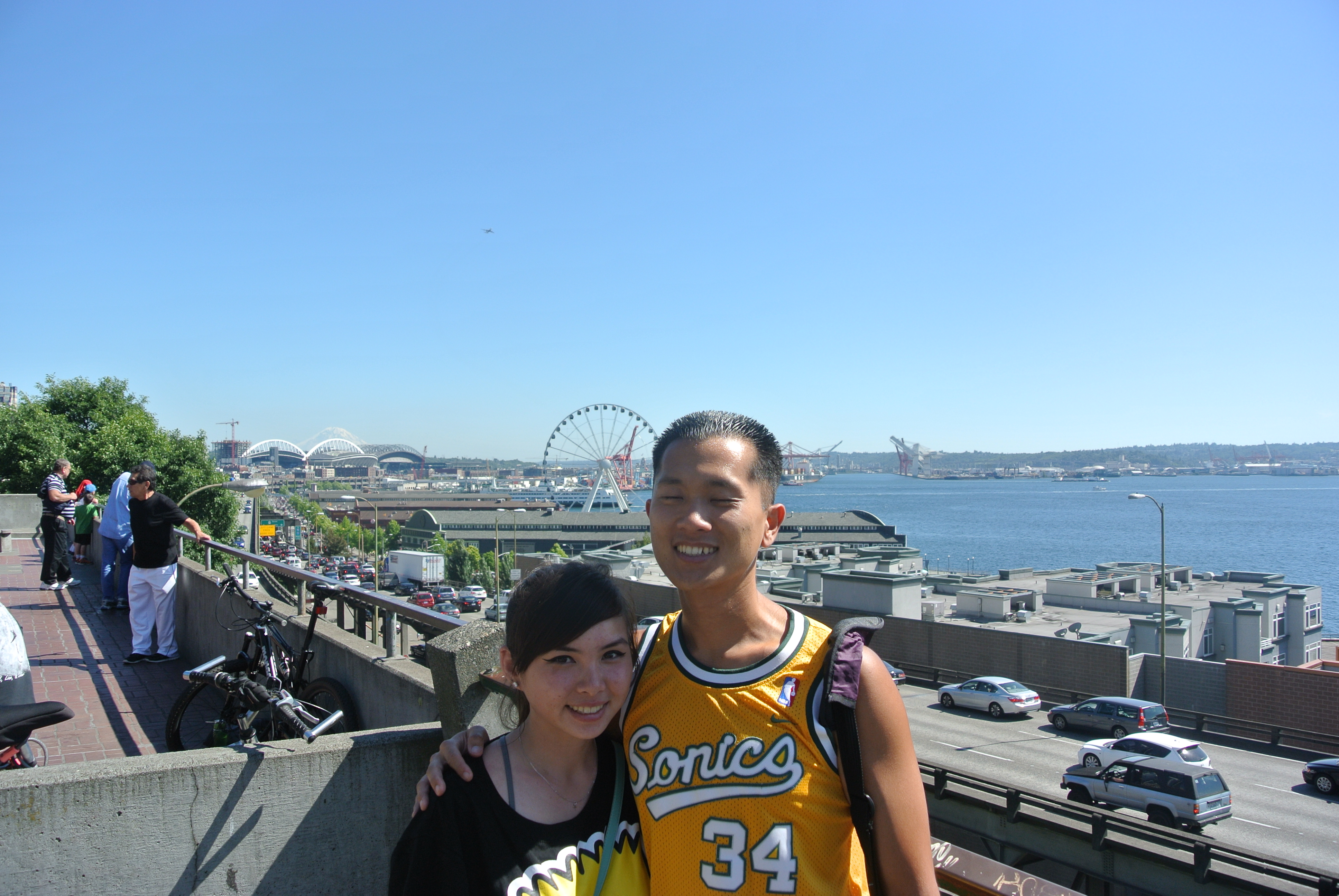 Peter and Lisa in Seattle